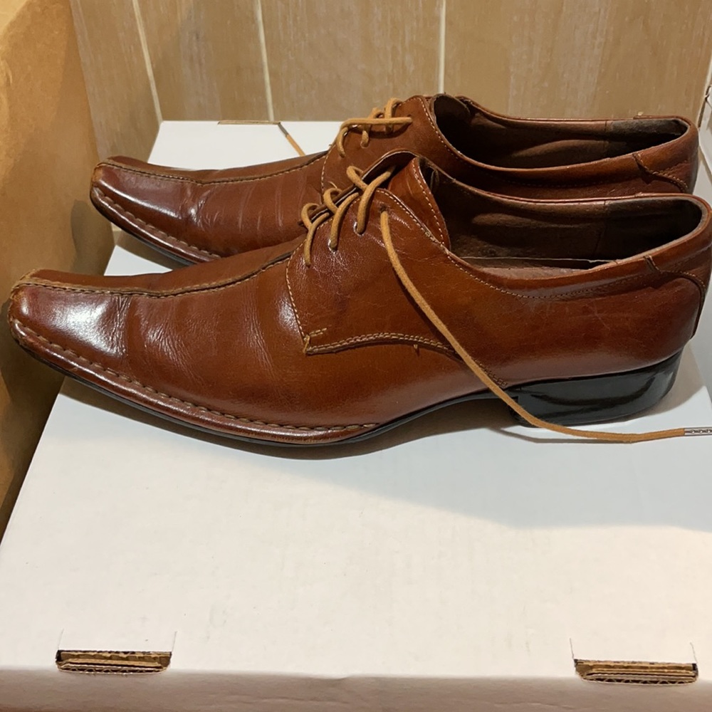 St.Ben Zone leather men’s shoes - Picture 2 of 7
